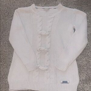 Burberry Brit Aran Cable Knit Sweater